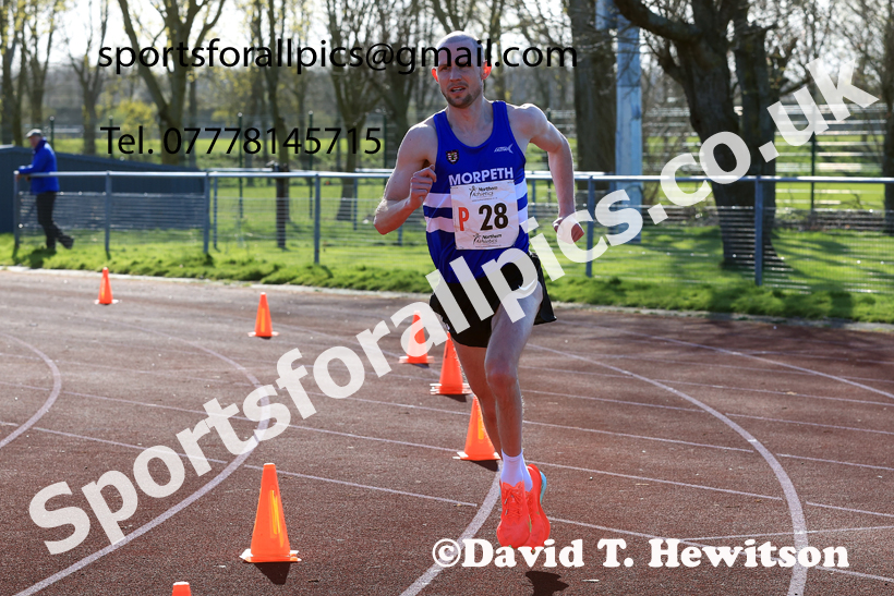 Senior Mens 12 Stage Road Relay, 2026 Northern Mens 12 and Womens 6 Stage Road Relays and Young Athletes 5k, Sheepmount Stadium, Carlisle. Photo: David T. Hewitson/Sports for All Pics